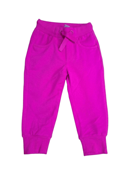 Magenta Fleece Jogger Pants