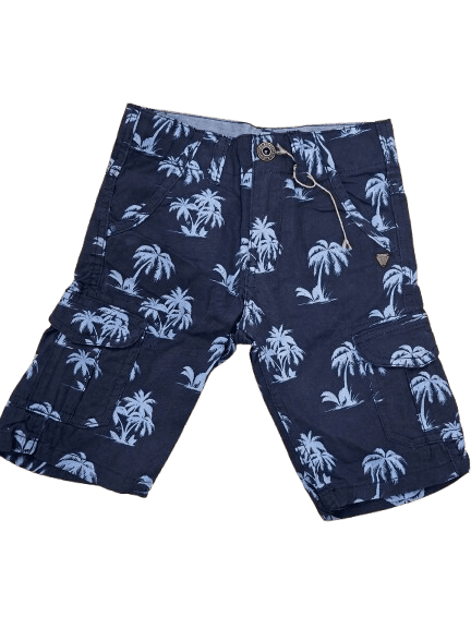 Navy-Blue Cargo Shorts