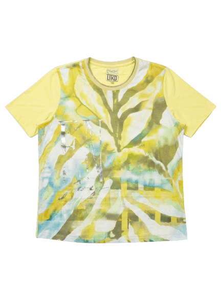 Yellow Short-Sleeved Top